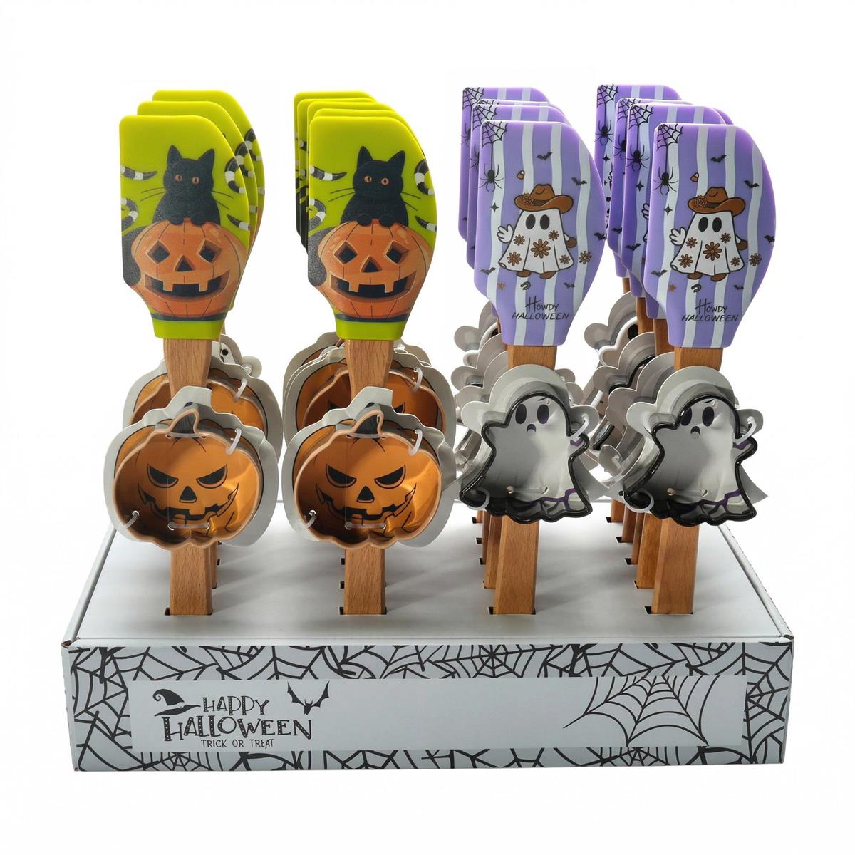Halloween Spatula and Cookie Cutter Set