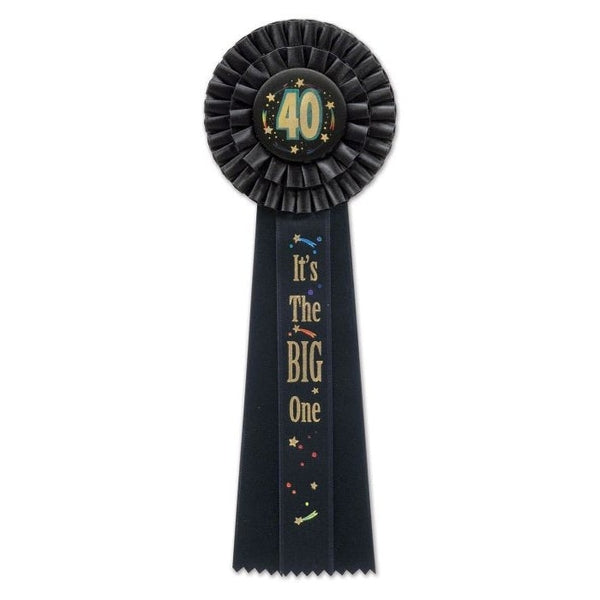 40 It's The Big One Deluxe Rosette
