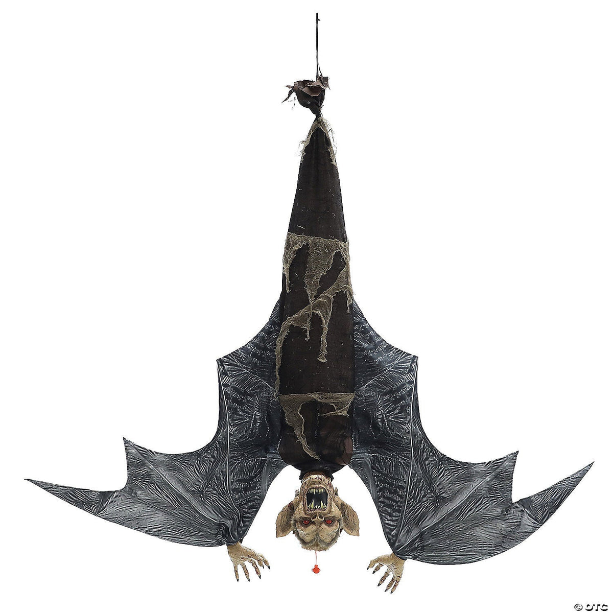 46" Menacing Hanging Bat Decoration