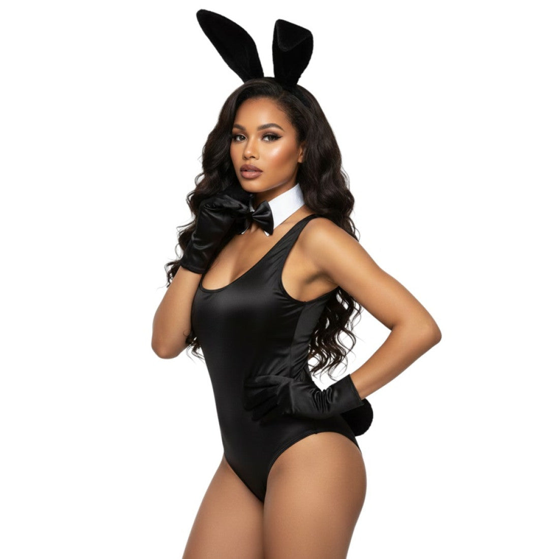 Bunny Costume Kit, Includes Ears, Choker, Gloves, Tail