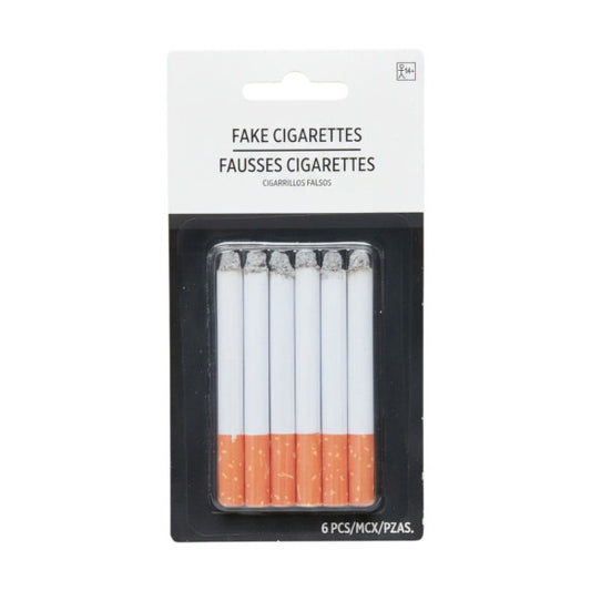Fake Puff Cigarettes, Pack of 6