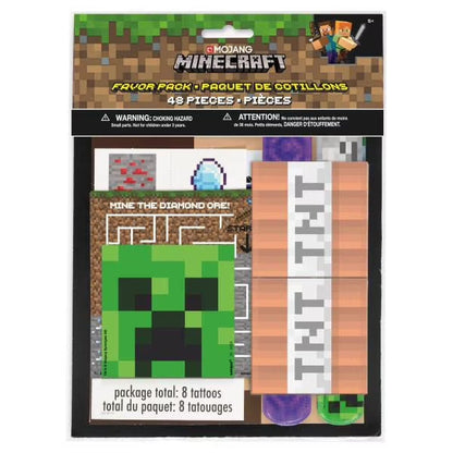 48 Minecraft Favor Pack