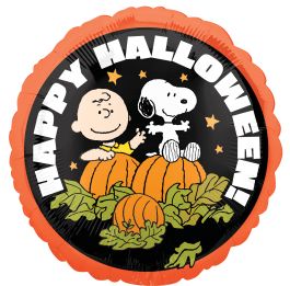 Charlie Brown Happy Halloween Peanuts 18" Foil Balloon