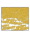 Gold Happy Anniversary Fanci-Fetti Table Scatter
