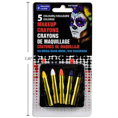 5pk No-Mess Makeup Crayons