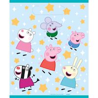 Peppa Pig Loot Bags, Set of 8