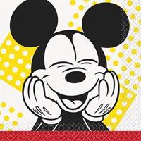 Disney Mickey Mouse Beverage Napkins, 16 Count