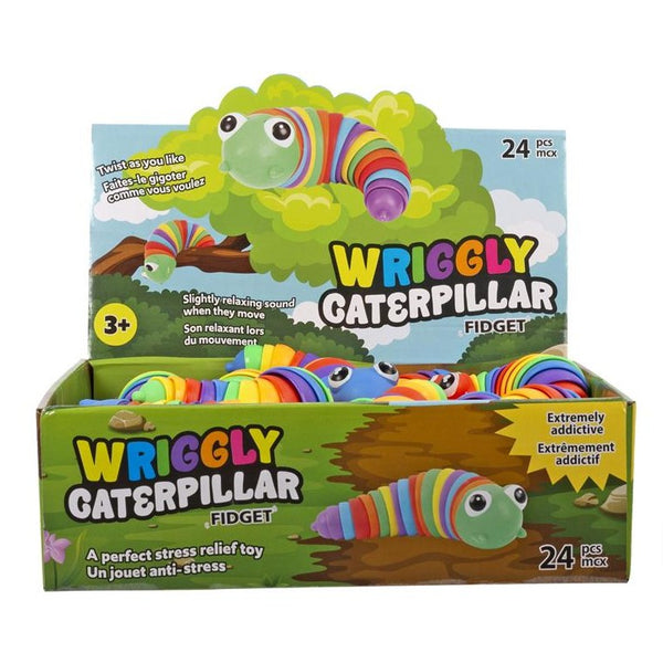 7" Fidget Wriggly Caterpillar