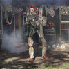 7 Ft Cagey the Clown Halloween Decoration