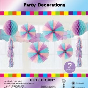7 Piece Pastel Decorating Kit