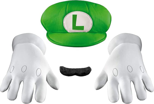 Adult Nintendo Super Mario Bros. Luigi Adult Costume Accessory Kit