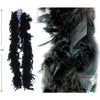 74in Black Feather Party Boa