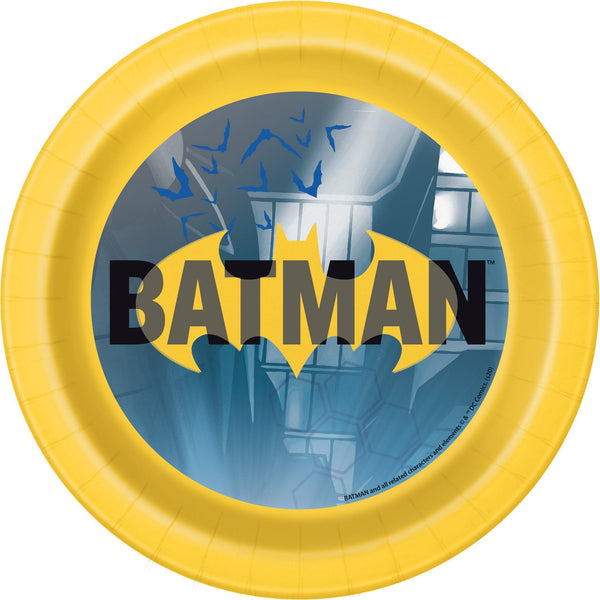 8 Batman 7" Plates