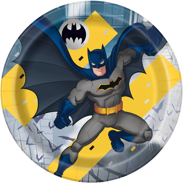 8 Batman 9" Plates