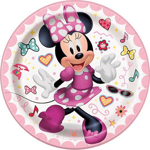 8 Iconic Minnie 7" Plates