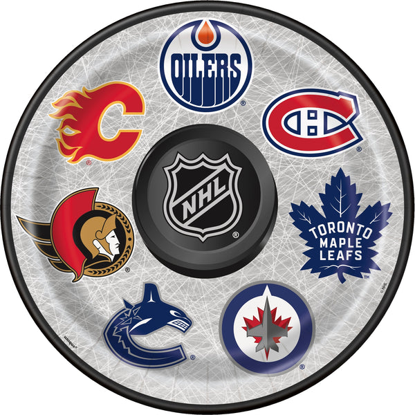 8 NHL 9" Plates