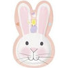 8 PRTTY ESTR BUNNY SHPD PLT