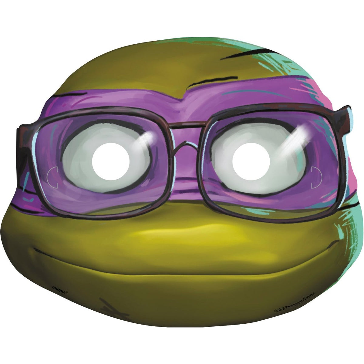 8 TMNT Mutant Mayhem Paper Mask