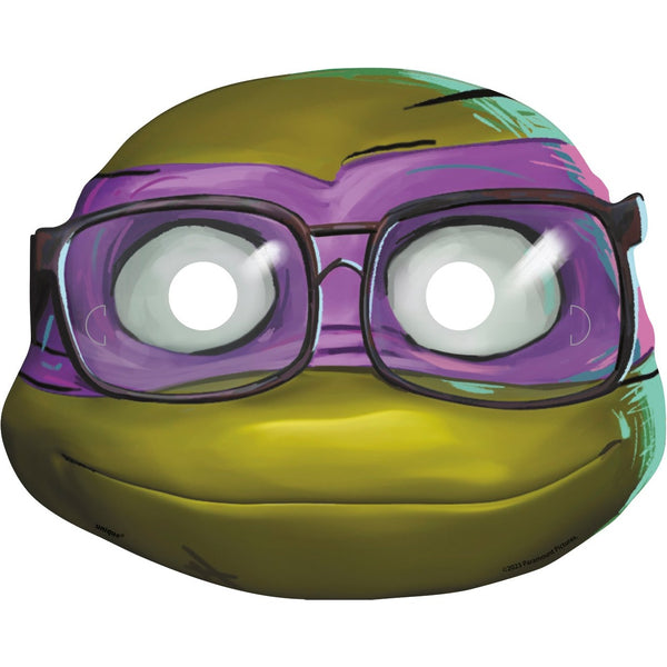 8 TMNT Mutant Mayhem Paper Mask