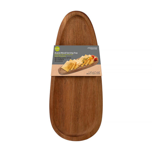 Wood Serving Tray, 30"x 12"
