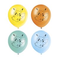 Pokémon 12" Latex Balloons, Set of 8