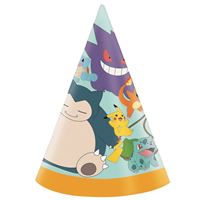 Pokémon Party Hats, Set of 8