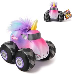 Gund Monster Jam Sparkle Smash Monster Truck Plush With Engine Sounds