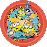 Minions 3 Round 9" Dinner Plates, 8 Count
