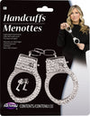 Rhinestone Handcuffs - Silver