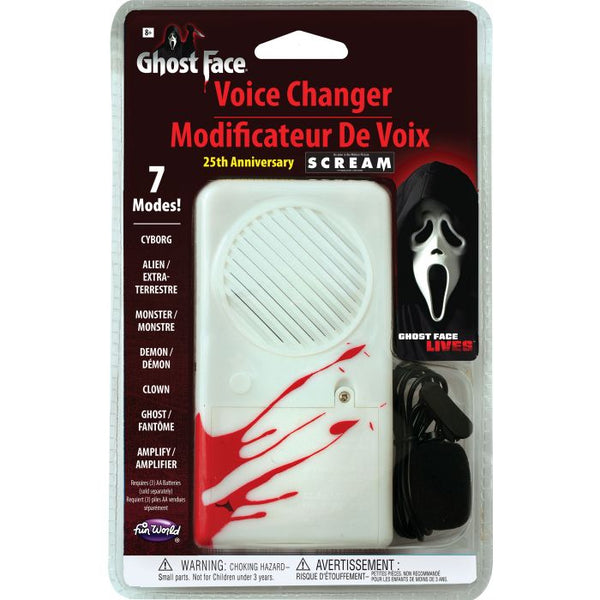 Ghost Face® 25th Anniversary Deluxe Voice Changer