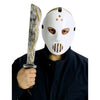 Jason Voorhees Hockey Mask & Machete Set