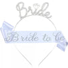 Bride-To-Be Sash and Headband Set