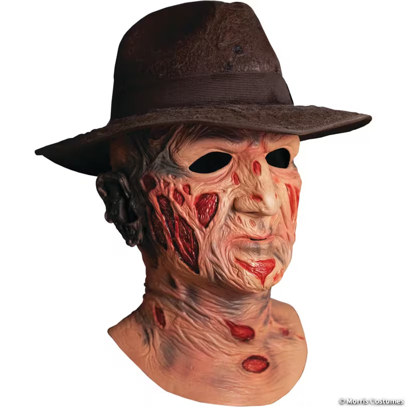 Adults A Nightmare on Elm Street™ Deluxe Freddy Mask with Hat