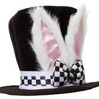 Alice in Wonderland White Rabbit Hat