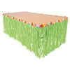 Artificial Grass Table Skirting for Luau or Tropical Party