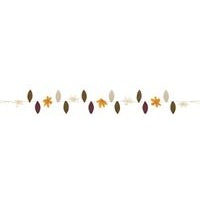 Autumn Crepe Paper Flower Garland 6ft