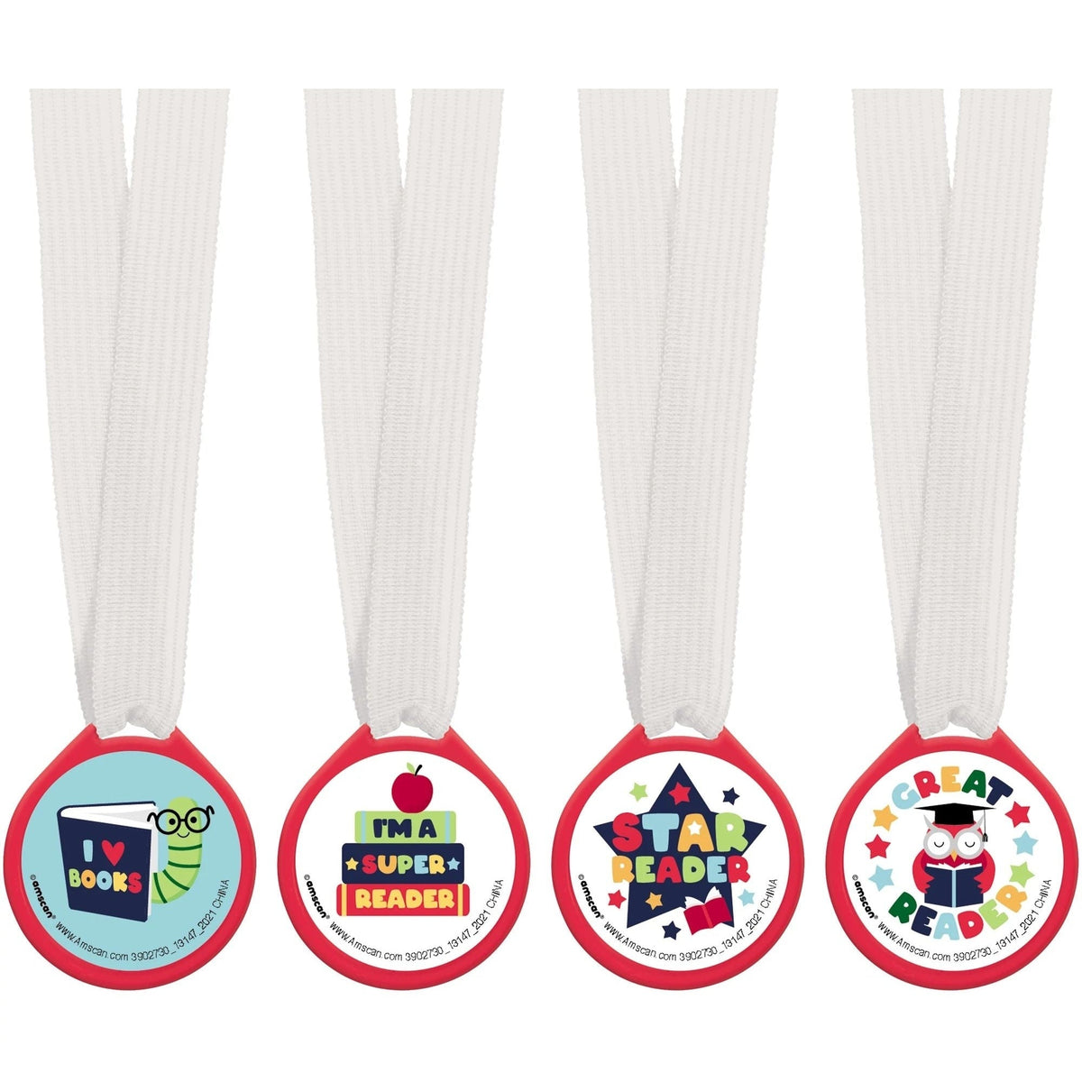 Award Medals - Plastic Medallions, Reading