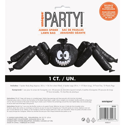 Bag - Lawn, Jumbo Spider