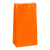 Bag - Paper Orange, 12/Pkg