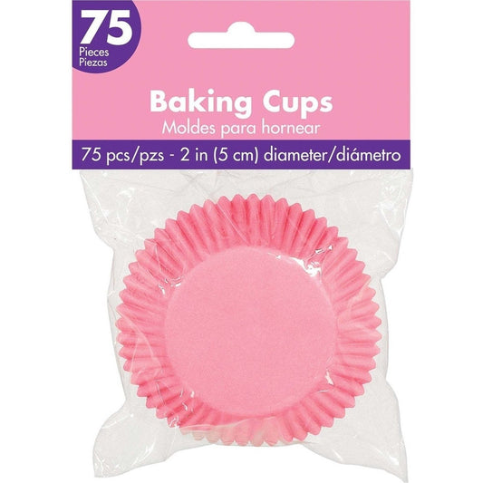 Baking Cup - SToddler - 75 Count Pink