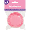 Baking Cup - SToddler - 75 Count Pink