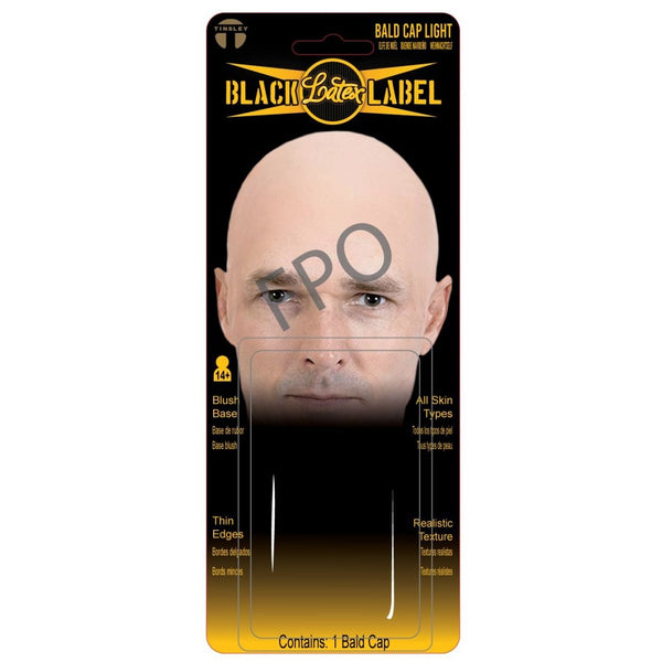Bald Cap Blush Pink