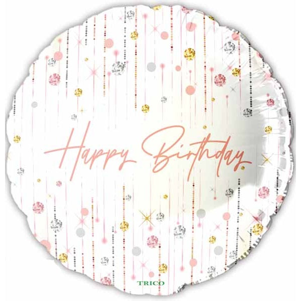 Balloon - Foil, Happy Birthday, 18"