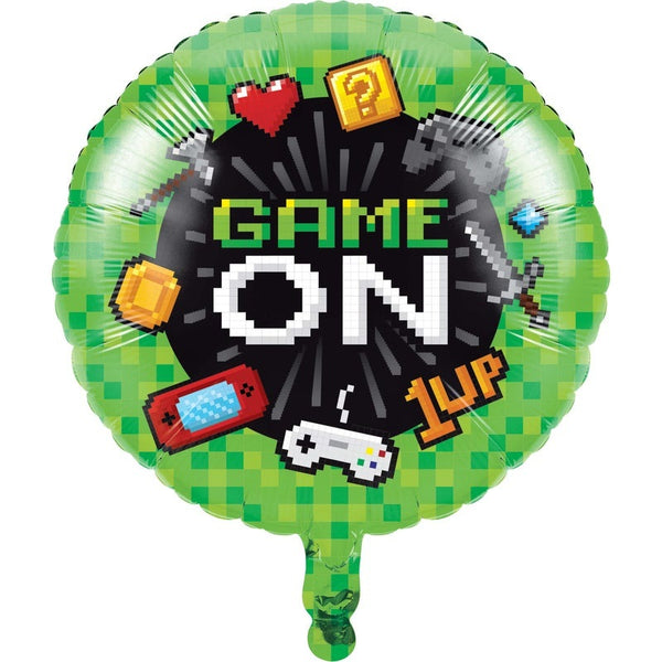 Balloon Metallic 1 Count 18" Gaming Party