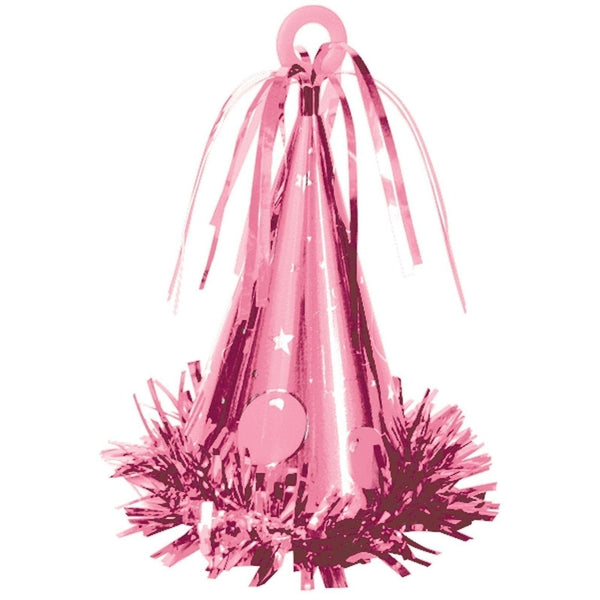 Balloon Weight - Party Hat Pink