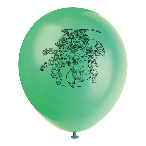 Balloons - Latex, Avengers, 12", 8 Count