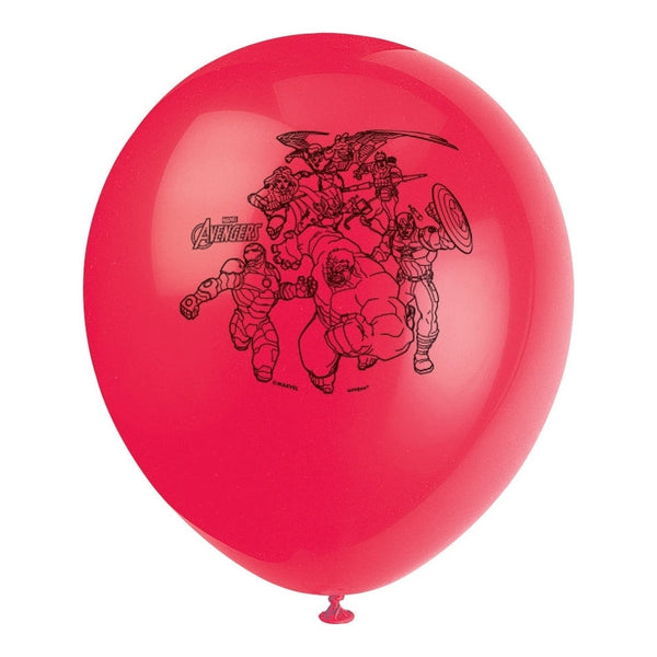 Balloons - Latex, Avengers, 12", 8 Count