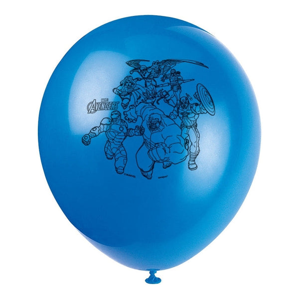 Balloons - Latex, Avengers, 12", 8 Count