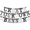 Banner - Create Your Own Black & White