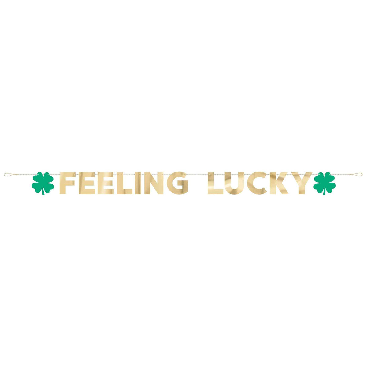 Banner - Feeling Lucky, 2 Count, 9'